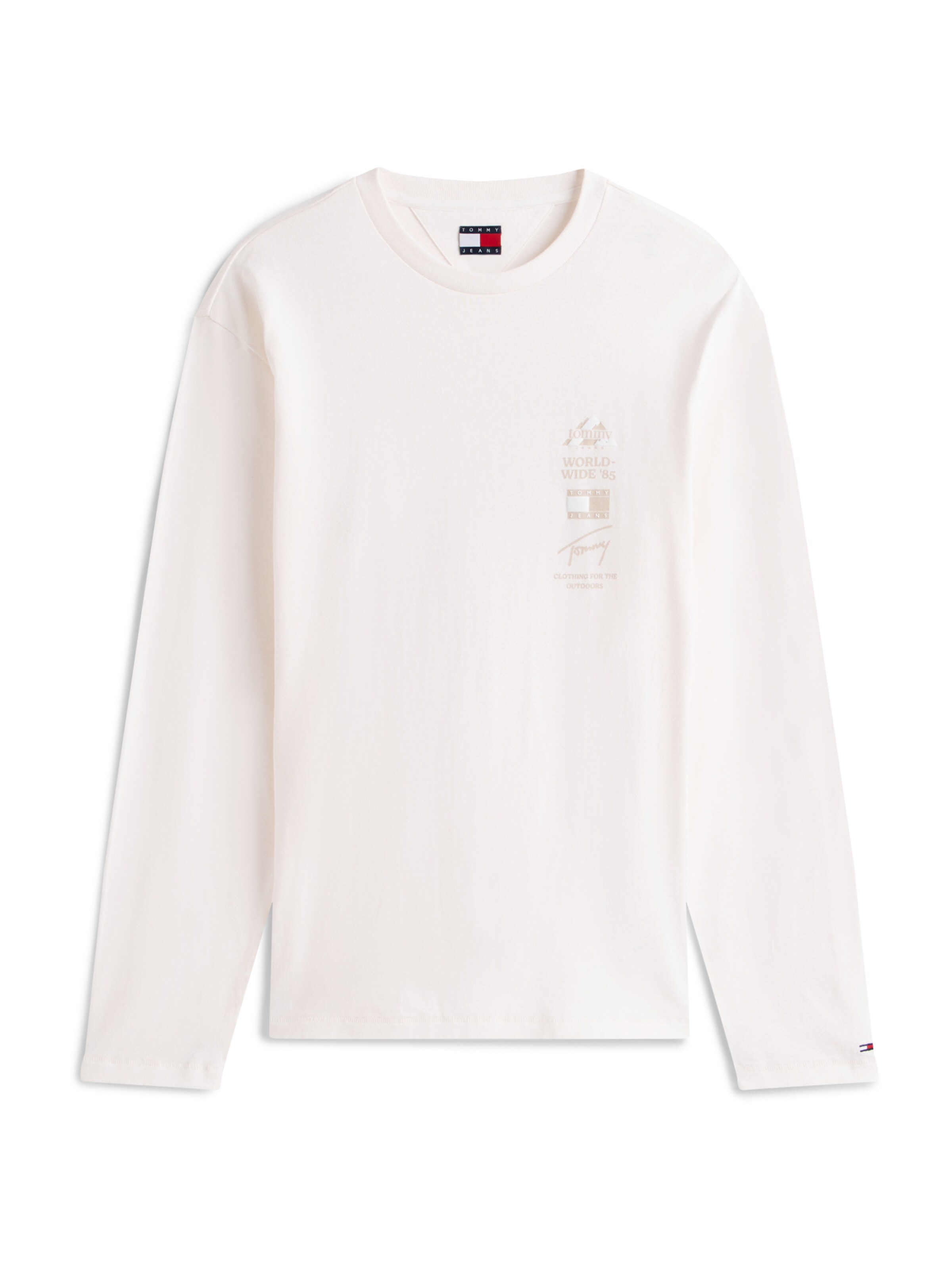 Tommy Jeans Μπλουζάκι σε λευκό: μπροστά