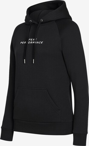 PEAK PERFORMANCE Sweatshirt in Black