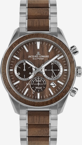 Jacques Lemans Analog Watch in Brown: front