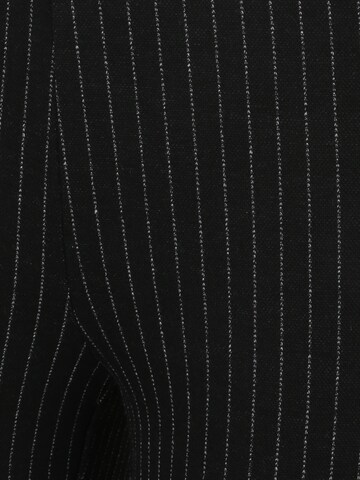 Pieces Petite Rozkloszowany krój Spodnie 'JANNAH' w kolorze czarny