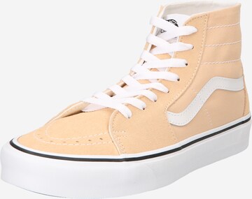 Sneaker alta di VANS in arancione: frontale