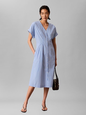 Calvin Klein Blousejurk in Blauw