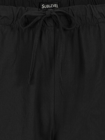 Authentic Style Tapered Hose in Schwarz