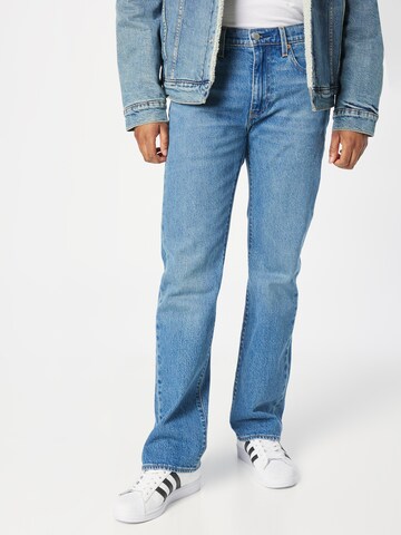 LEVI'S ® Bootcut Džínsy '527 Slim Boot Cut' - Modrá: predná strana