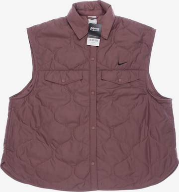 NIKE Weste L in Braun: Vorderseite