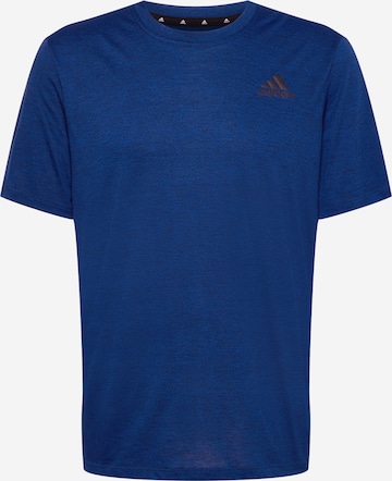 ADIDAS SPORTSWEAR - Camiseta funcional en azul: frente