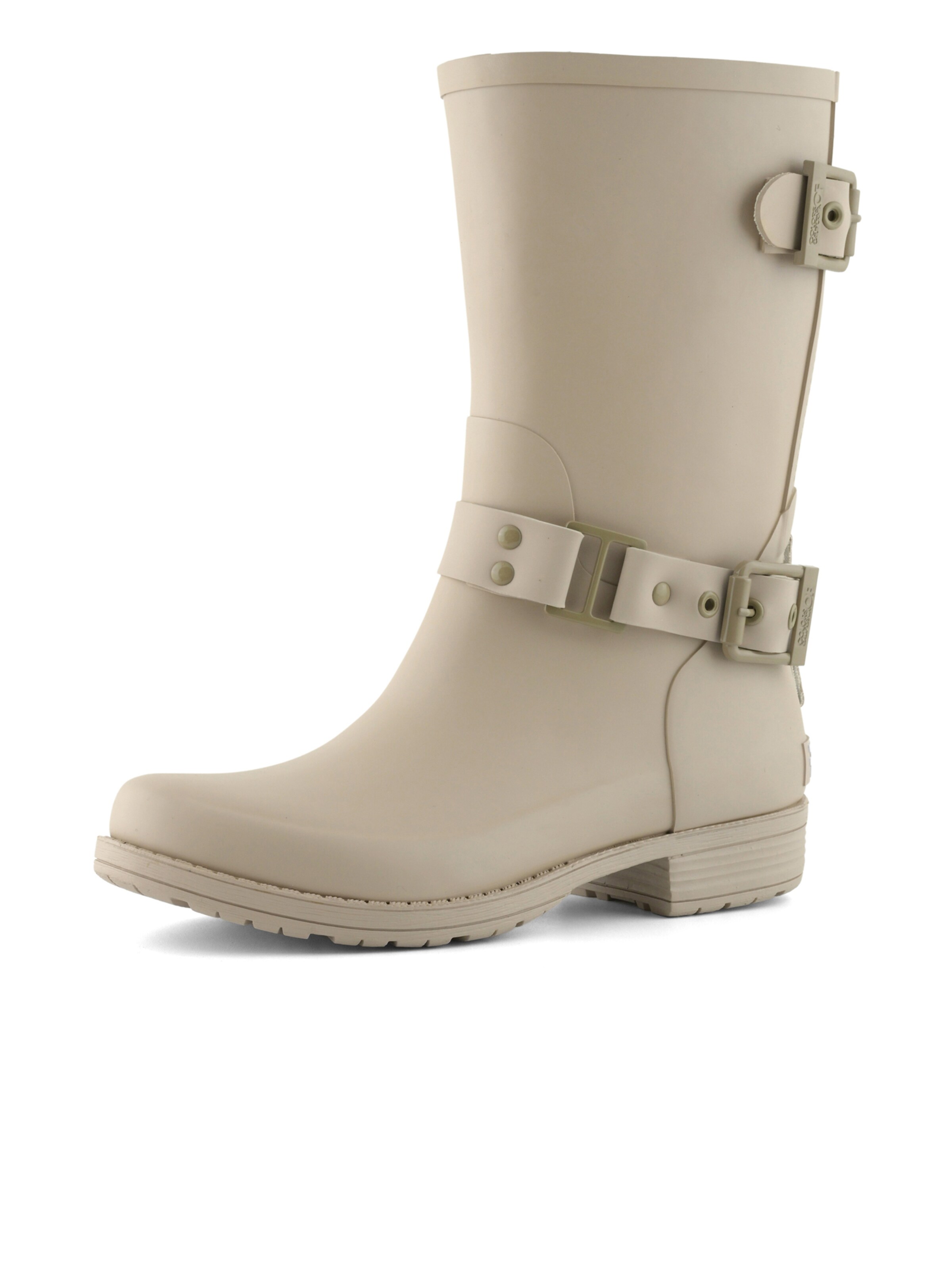 Stivale di gomma 'Wellies' di COLORS OF CALIFORNIA in bianco: frontale