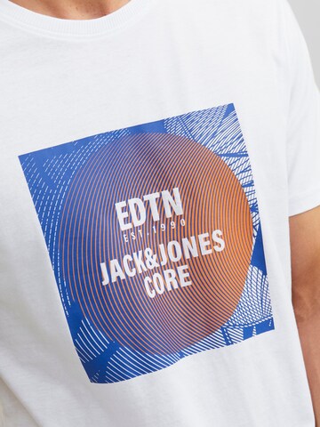 JACK & JONES Tričko 'ENERGY' – bílá