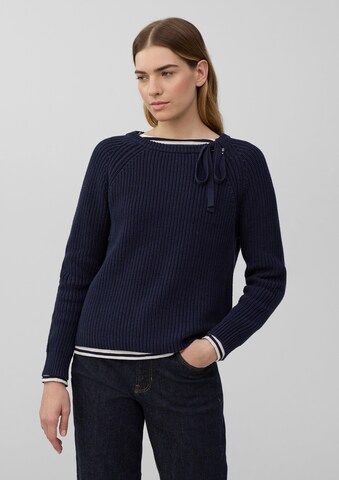 Pull-over s.Oliver en bleu : devant