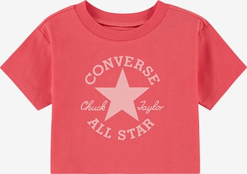 CONVERSE T-Shirt in Rot: Vorderseite