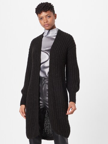 MSCH COPENHAGEN Strickjacke 'Heidi' in Schwarz: Vorderseite