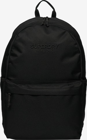 Superdry Backpack 'Montana' in Black: front