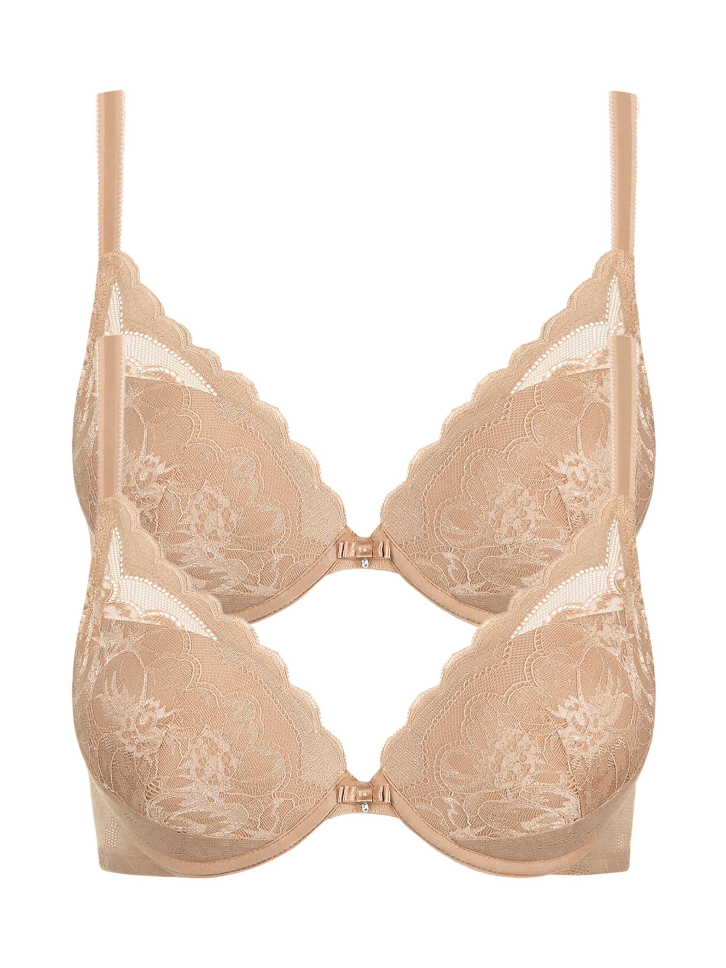 Lisca Push-up Bra 'Evelyn' in Pink: front