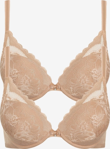 Lisca Push-up Bra 'Evelyn' in Pink: front