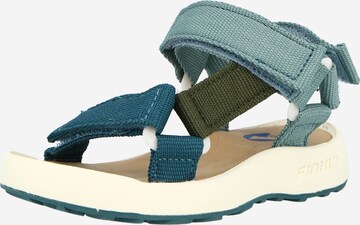 FINKID Sandals & Slippers 'Nauha' in Green: front