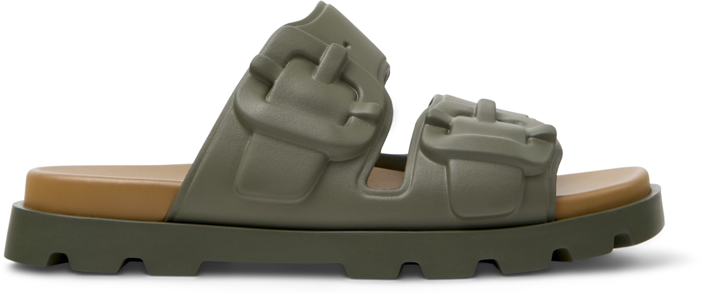 Zoccoletto 'Brutus' di CAMPER in verde