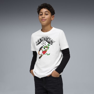 PUMA T-Shirt 'Super Puma' in Weiß: Vorderseite