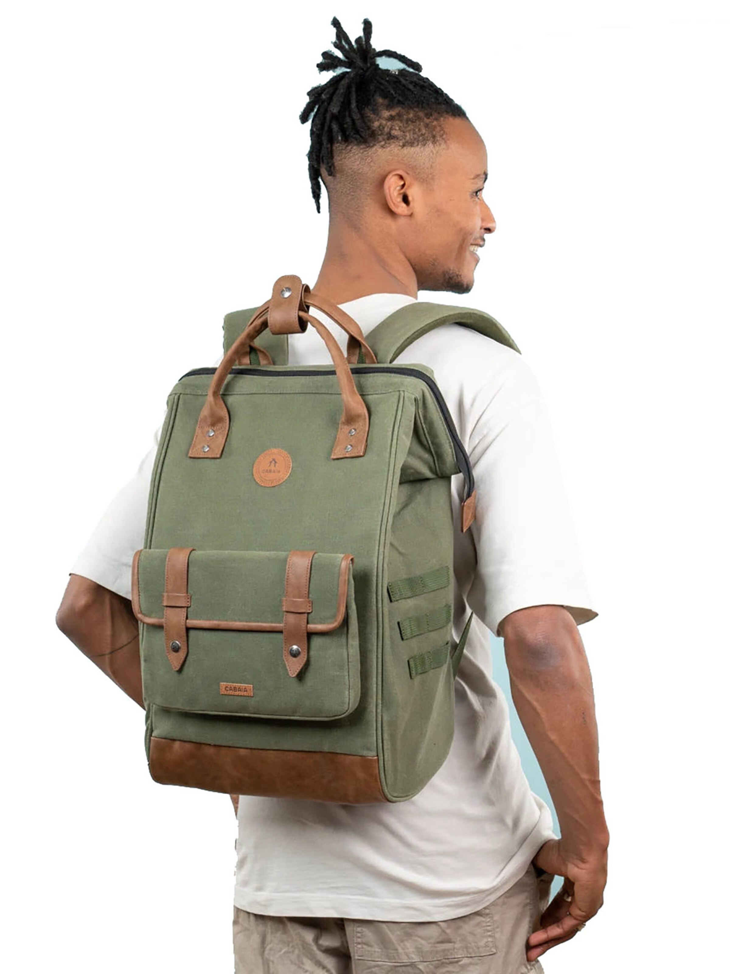 Cabaia Backpack 'Nicosia L' in Green