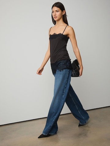 Next Wide leg Jeans in Blauw