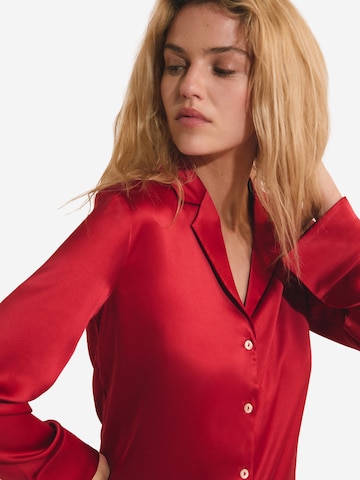 Camicia da notte 'Pearly' di ETAM in rosso