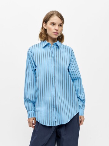 OBJECT Blouse 'OBJTutta' in Blauw: voorkant