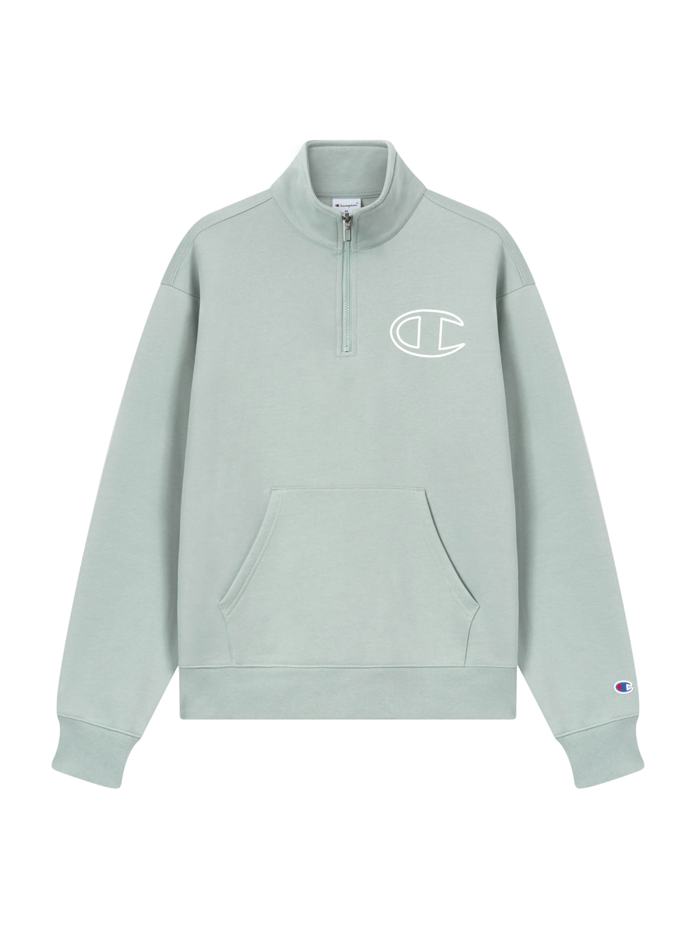 Champion Authentic Athletic Apparel Sweatshirt in Pastel green / White, Item view