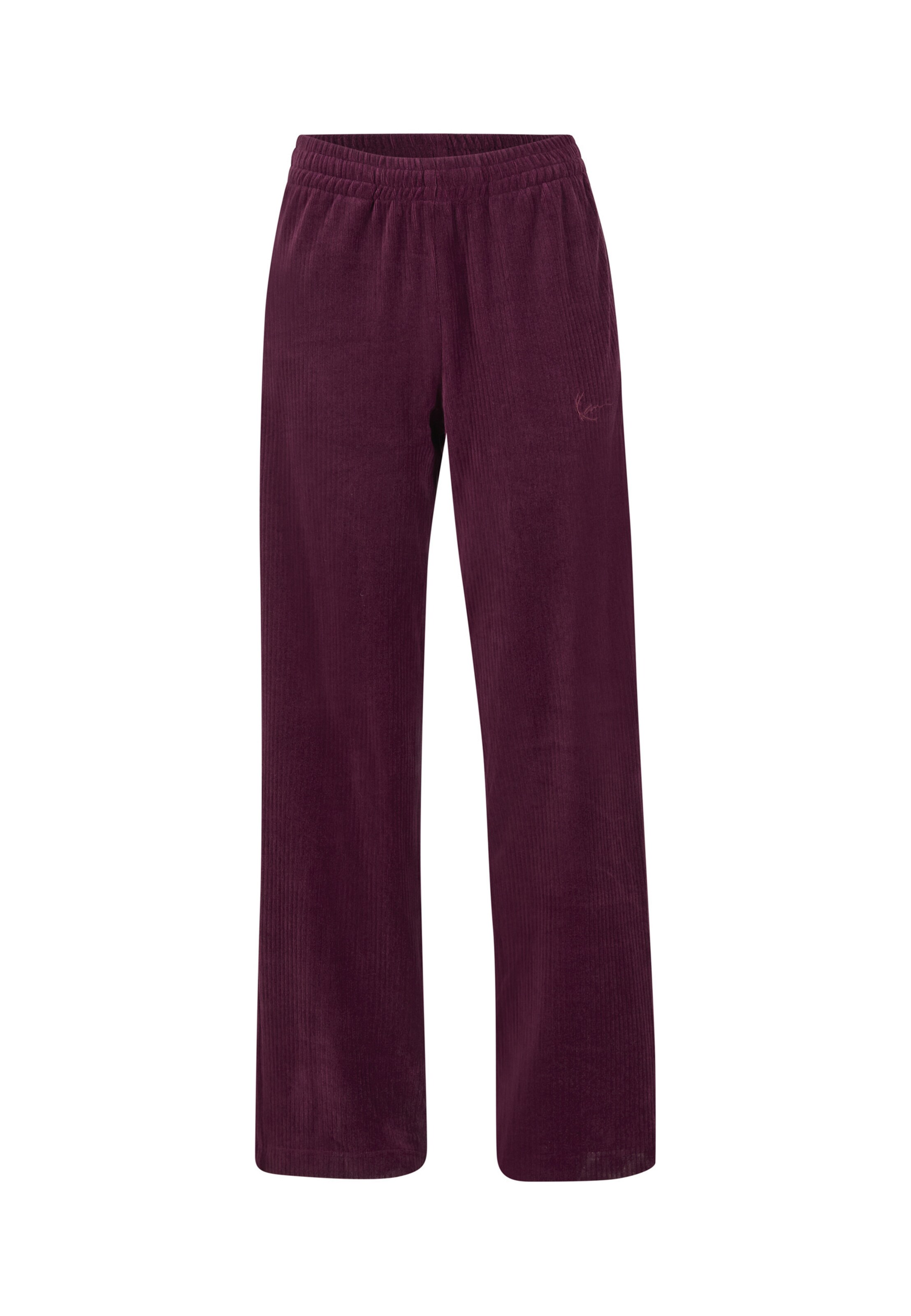 Pantalon Karl Kani en violet : devant