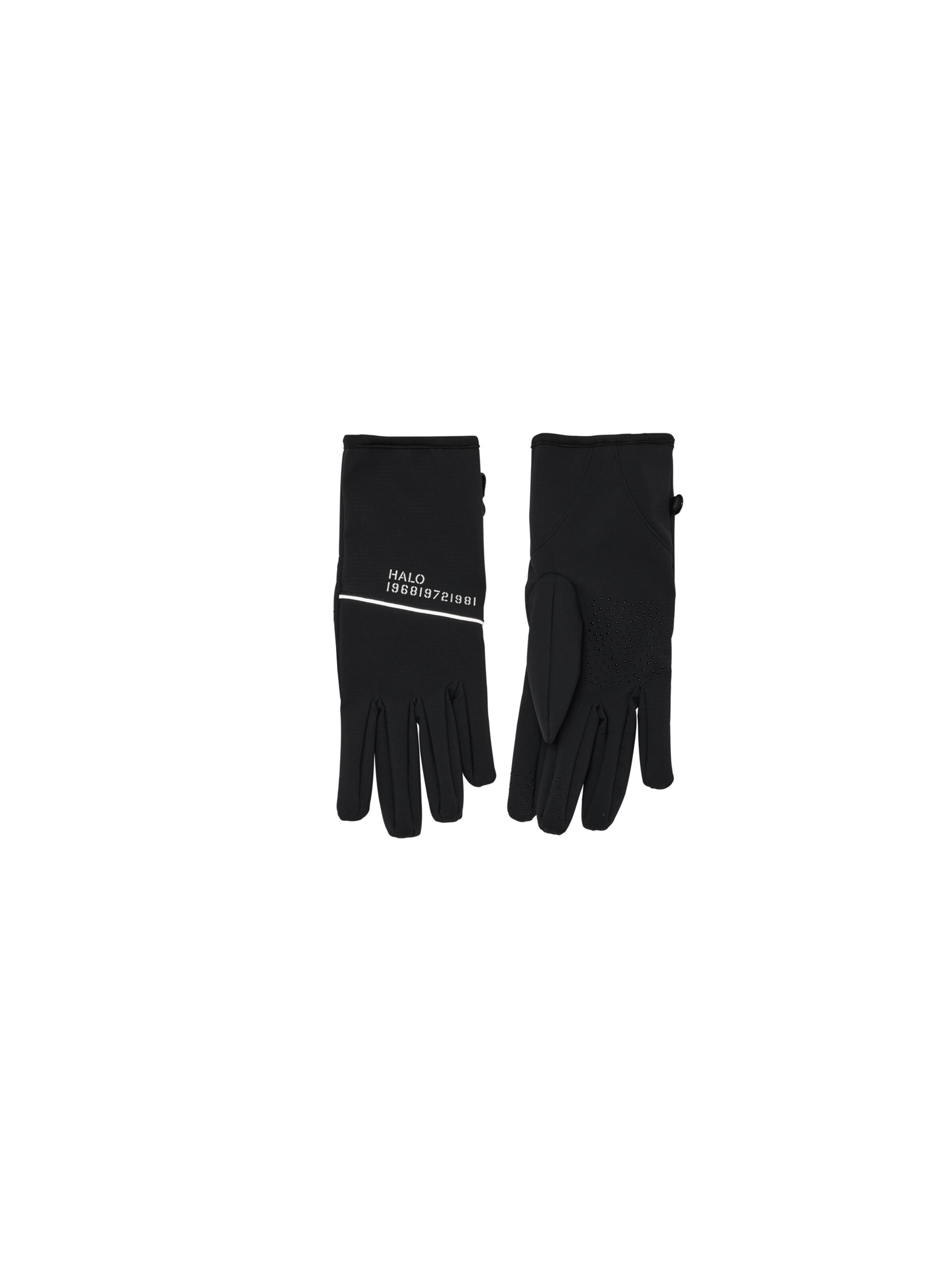 HALO Full Finger Gloves in Black