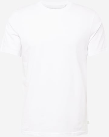 T-Shirt QS en blanc : devant