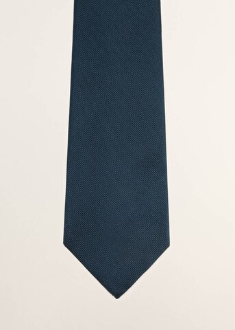 MANGO MAN Tie 'Solid7p' in Blue