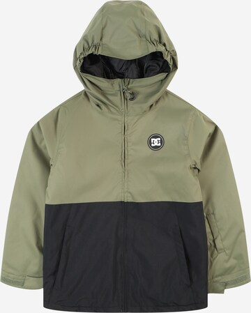 DC Shoes Athletic Jacket in Green: front