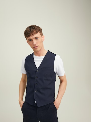 Vestă de costum 'Franco' de la JACK & JONES pe albastru