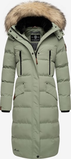 MARIKOO Χειμερινό παλτό 'Schneesternchen' σε πράσινο παστέλ, Άποψη προϊόντος