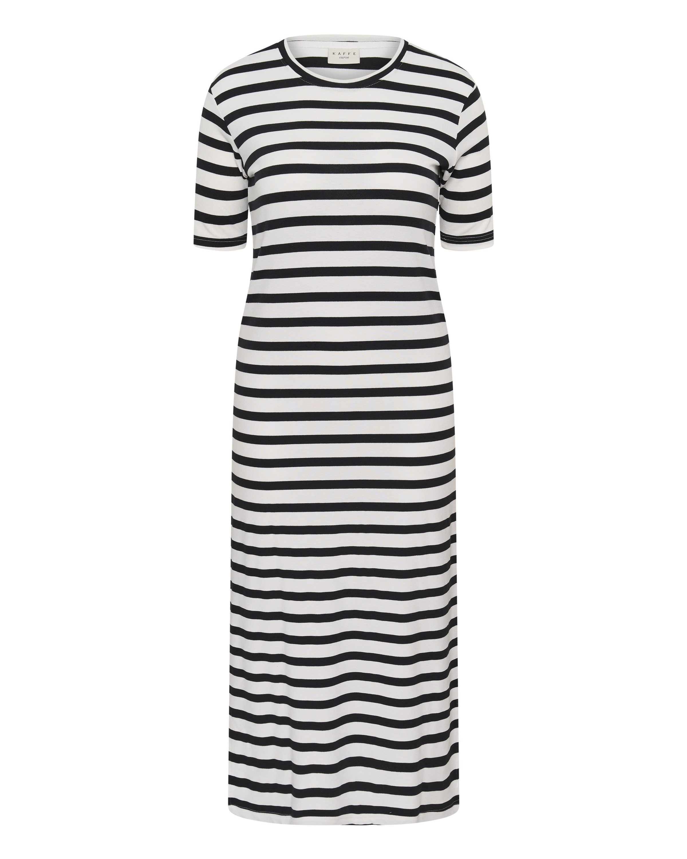 Robe 'Chellen' KAFFE CURVE en blanc : devant