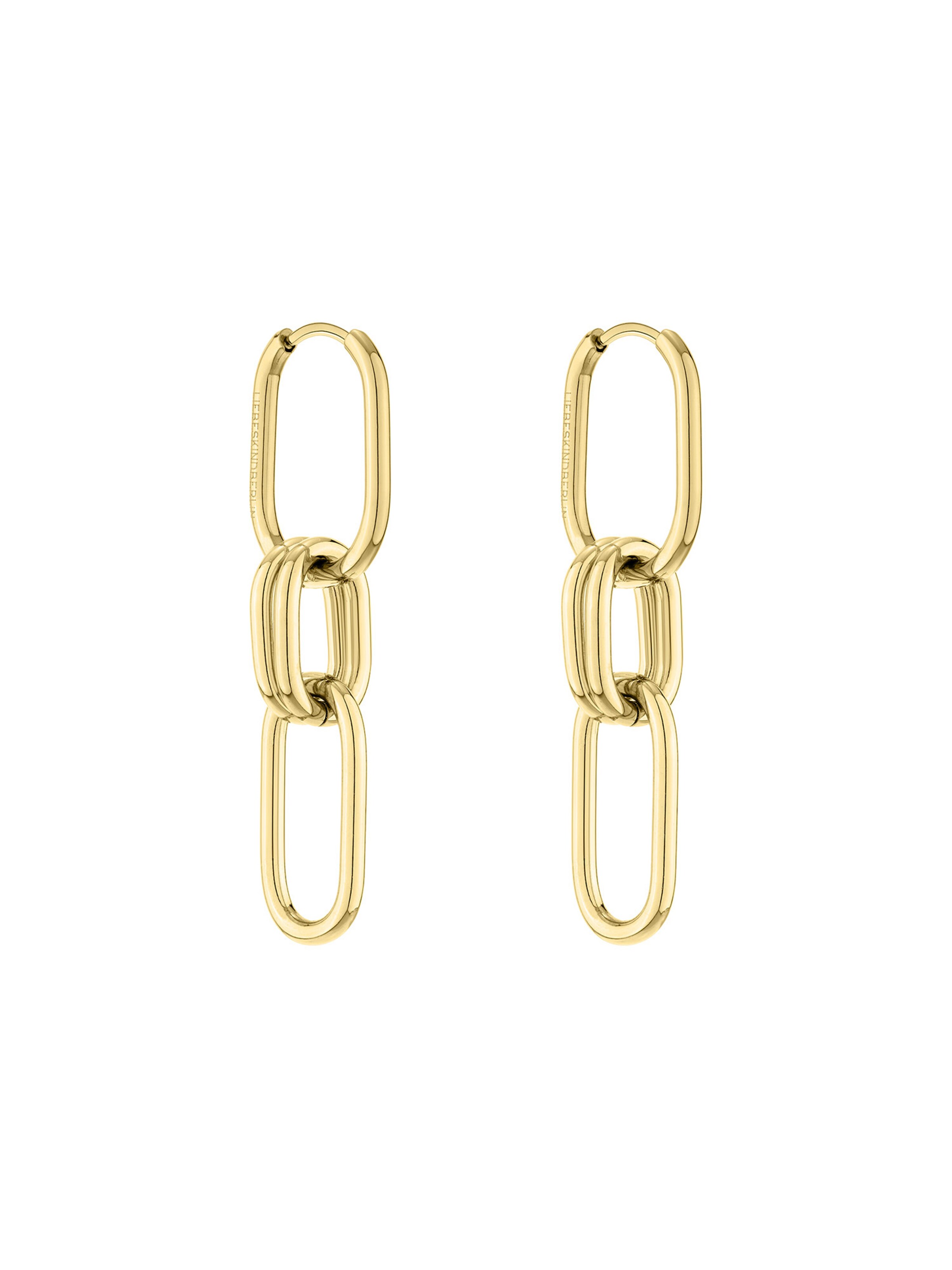 Boucles d'oreilles Liebeskind Berlin en or