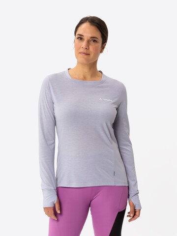 VAUDE Functioneel shirt 'Sveit II' in Lila: voorkant