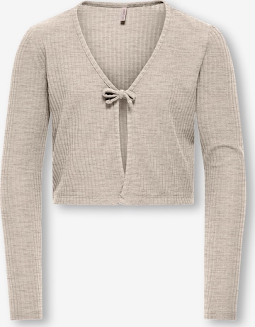 ONLY GIRLS Neuletakki 'KOGNELLA' värissä harmaa: etupuoli