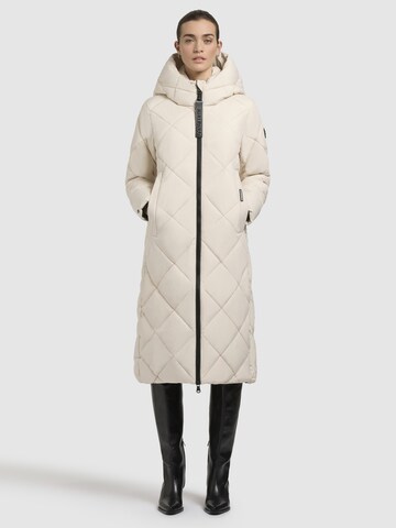 khujo Winter Coat ' ELOW ' in White