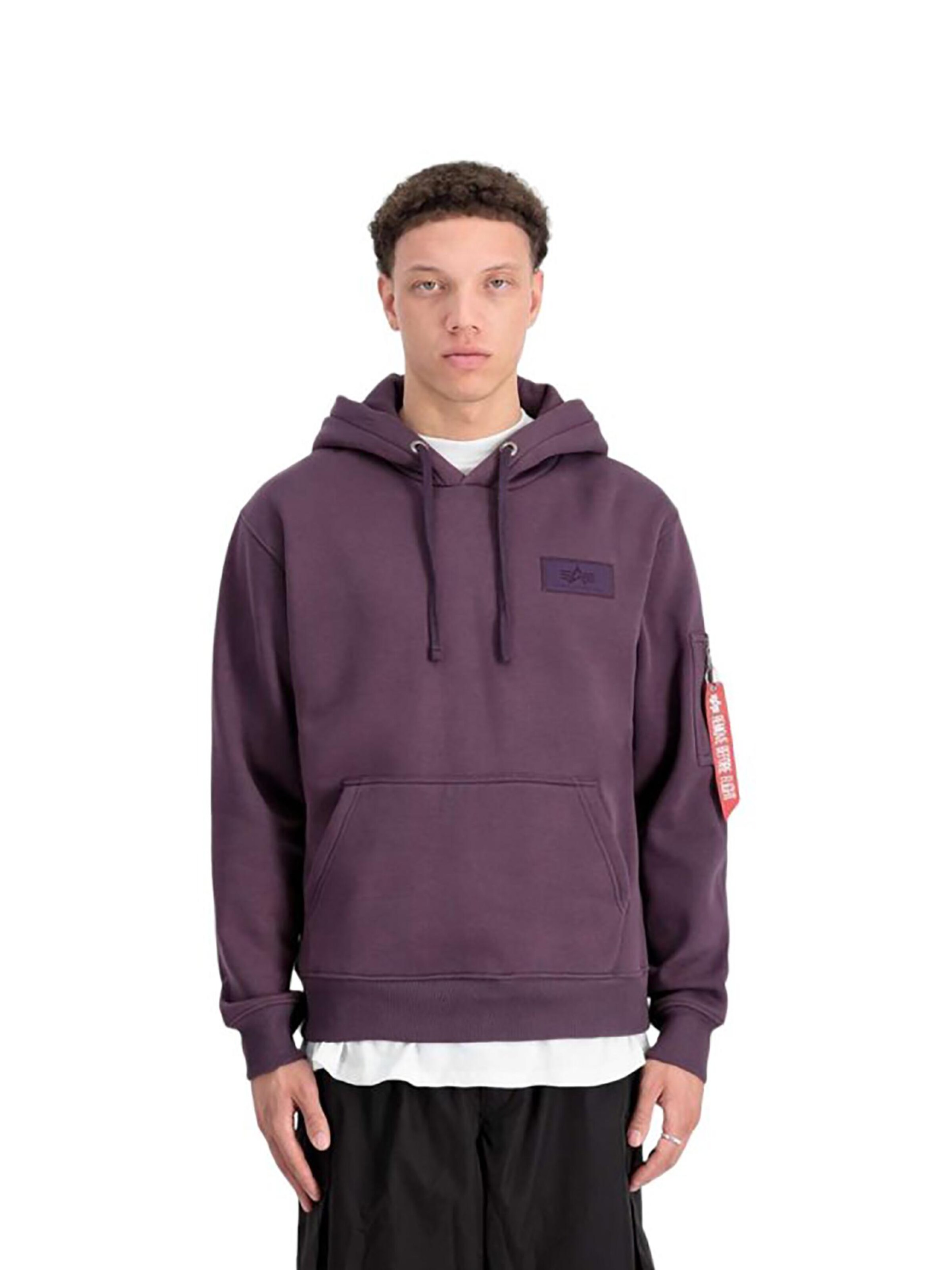 ALPHA INDUSTRIES Sweatshirt in Lila