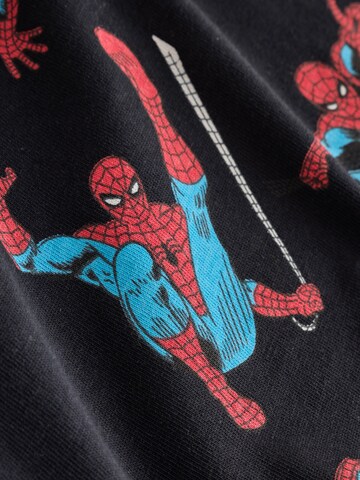 T-Shirt 'Spiderman' Next en noir