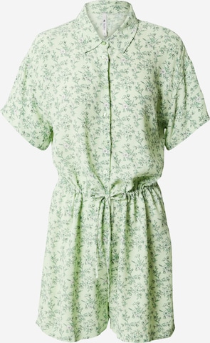 Tuta jumpsuit 'Fiora' di Pepe Jeans in verde: frontale