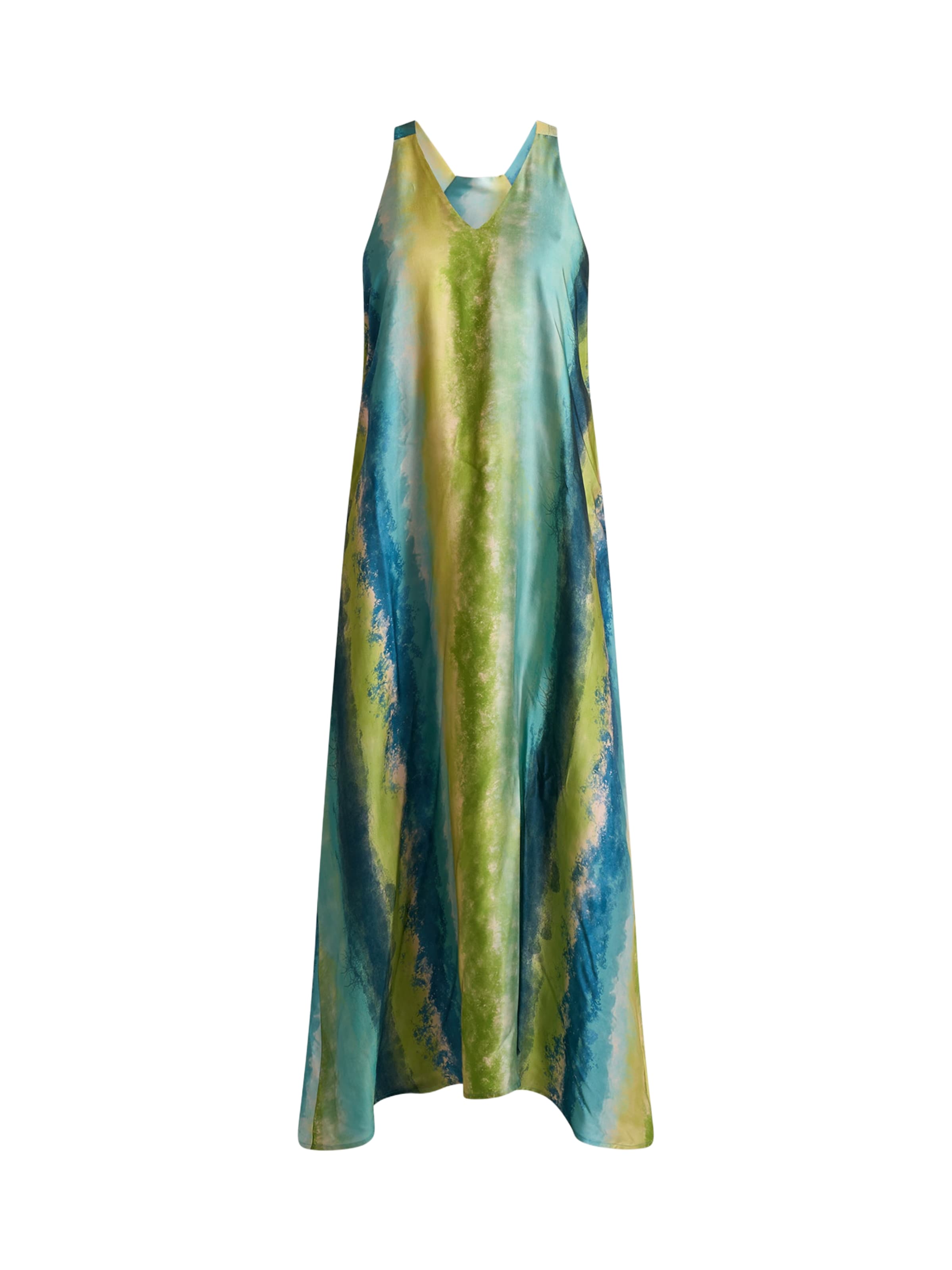 Jijil Summer Dress in Green: front