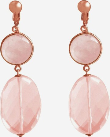 Gemshine Earrings in Gold: front