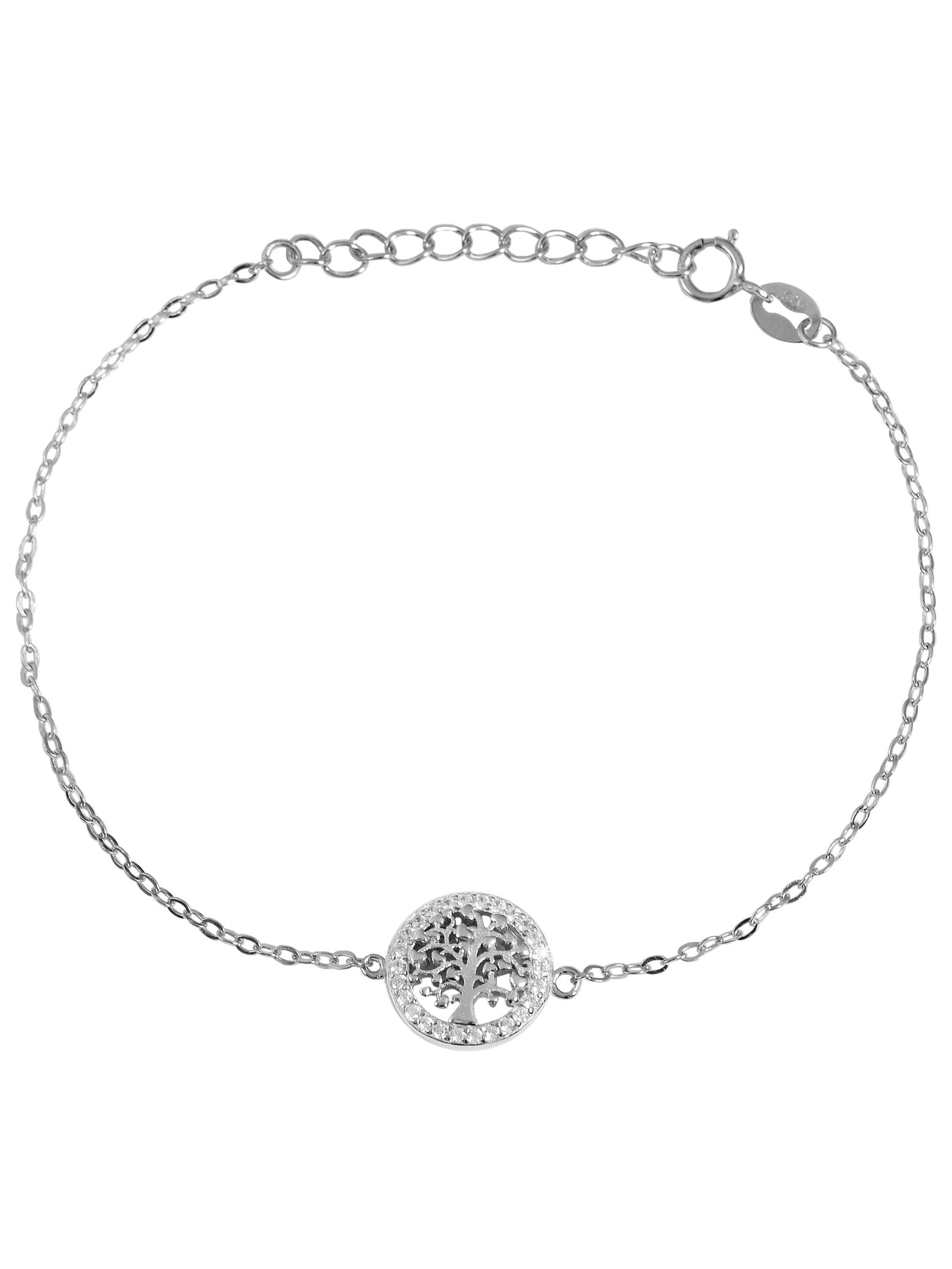 Akzent Bracelet 'Gordana' in Silver: front