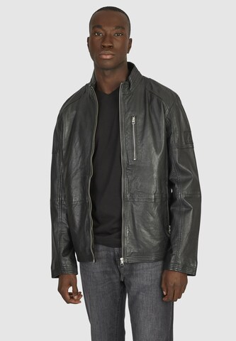 HECHTER PARIS Between-Season Jacket in Black: front