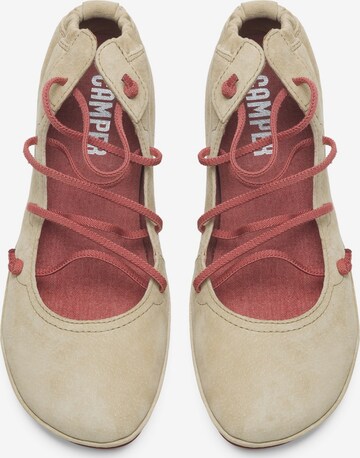 CAMPER Ballet Flats with Strap ' Right Nina ' in Beige
