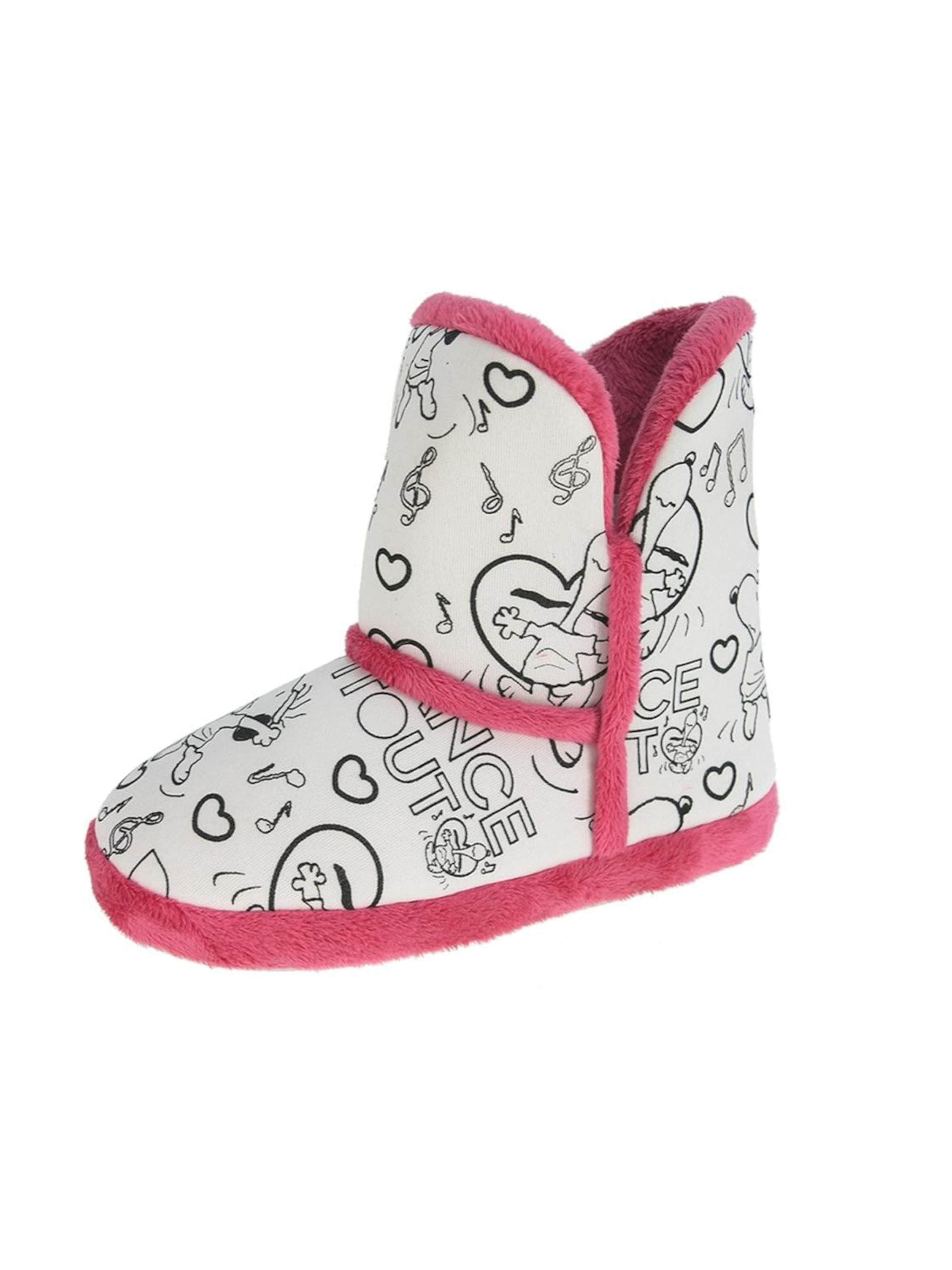 Beppi Hausschuh 'Indoor Shoe' in Weiß: Vorderseite