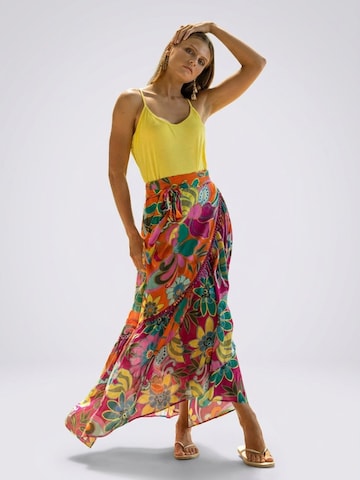 Miss June Rok 'Jupe Longue Mimi' in Gemengde kleuren