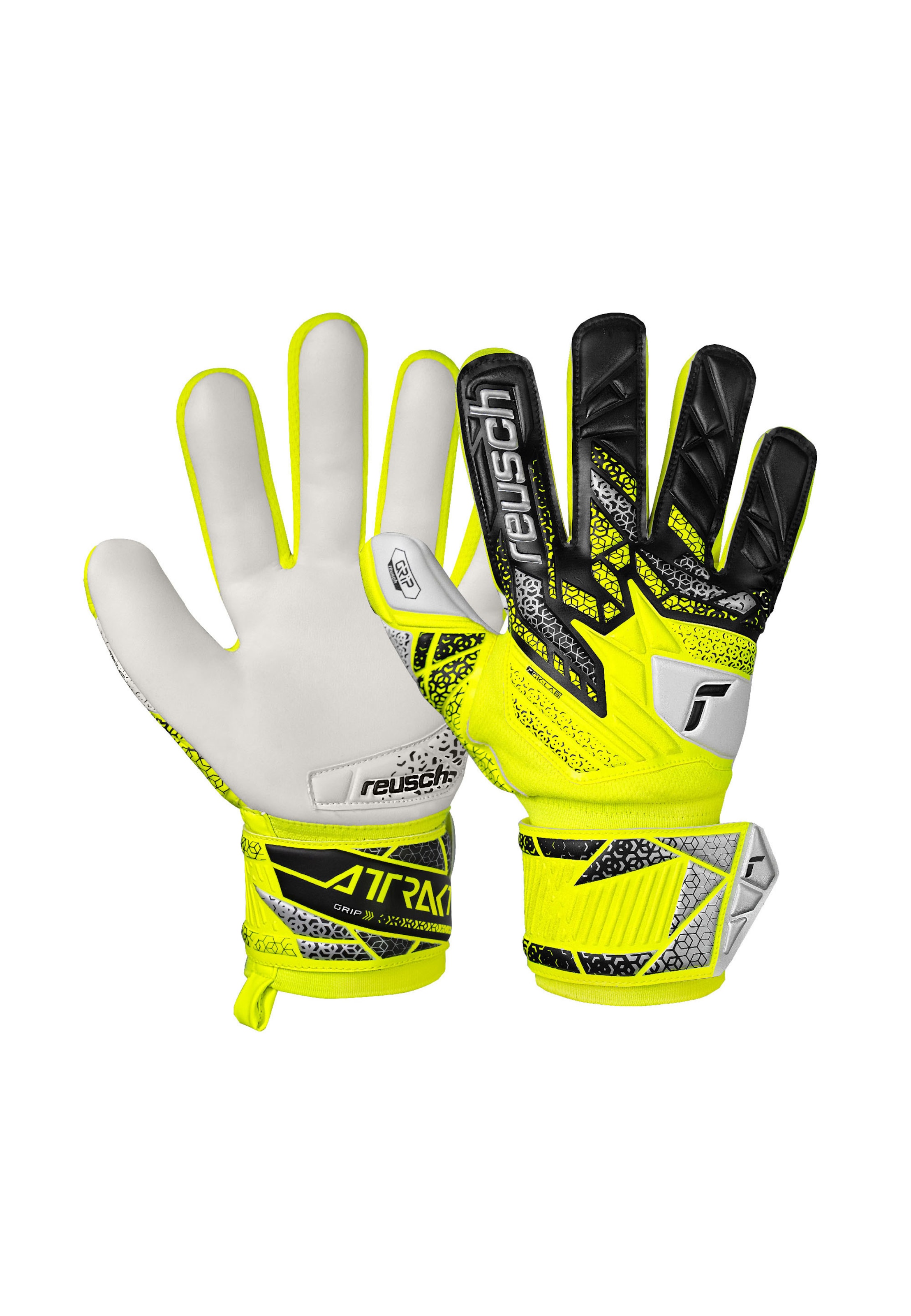 REUSCH Sports gloves 'Attrakt Grip Junior' in Mixed colours: front