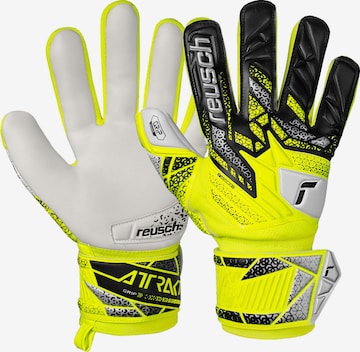 REUSCH Athletic Gloves 'Attrakt Grip Junior' in Mixed colors: front